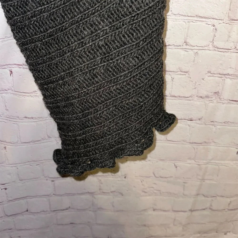 RAFFAELLO BERTINI Wool Women's Knit Scarf Winter Fashion Neck Warmer